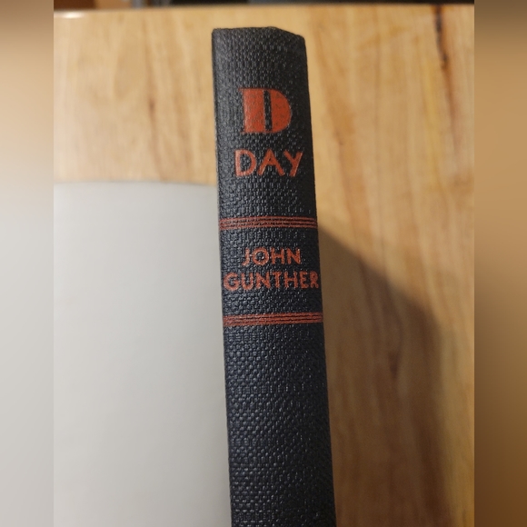 1944 D DAY by JOHN GUNTHER Hardcover Book 1st Edition W/Dust Jacket - Picture 13 of 15